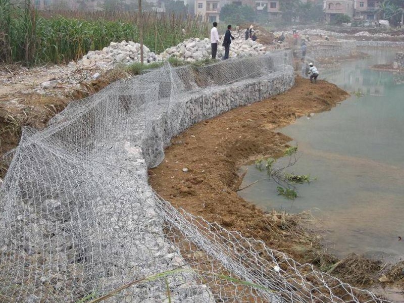 河道水毁修复宾格石笼